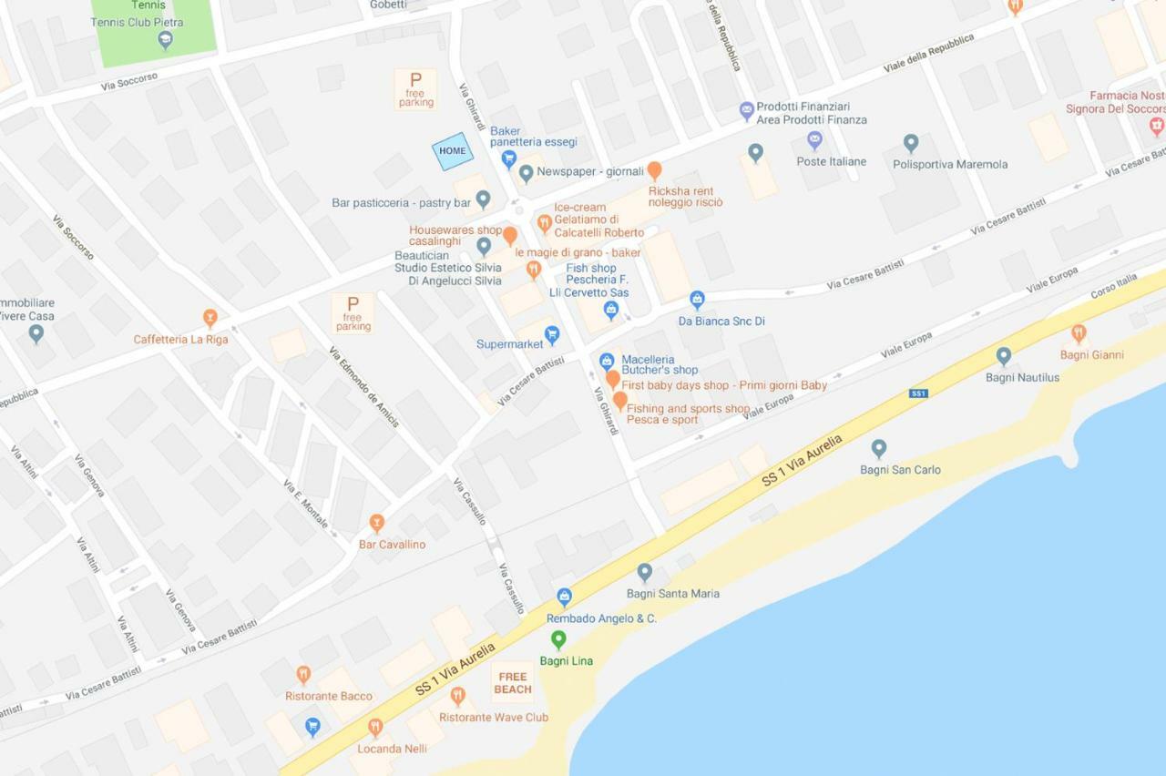 Cipriani 5 Rivieraholiday Pietra Ligure Bagian luar foto